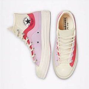 Chuck 70 High 'Thermo Felt - Winter White Pink